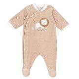 Chicco, Babystrampler Aus Warmem Und Weichem Nicki, Mit Praktischer Frontöffnung, Ideal Für Den Winter, Babykleidung für 0-24 Monate, Designed in Italy