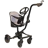 EICHHORN Kinderwagen Geschwistersitz Uptown Rider, 20 cm Sitzfläche, mit seitlicher Befestigung für mehr Beinfreiheit