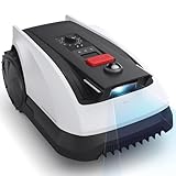 ECOVACS Goat O500 Panorama Mähroboter ohne Begrenzungskabel, 500 m², Auto-Kartierung Rasenmäher Roboter, Setup-frei, LiDAR-unterstützte visuelle Navigation, passiert 0,7m Engstellen, 45% Steigunge