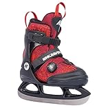 K2 Skates Jungen Schlittschuhe Rink Raven Ice Boa, Black-Blue, 25G0310