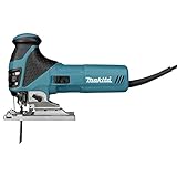 Makita 4351FCTJ Pendelhubstichsäge mit LED, Petrol, 135 mm