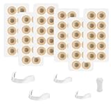 60 Stück Intake Breathing Nasal Strip,4 Magnetic Nose Strips und Applikator, Anti Schnarch Nasenspreizer,Magnetischer Anti-Schnarch-Nasenstreifen,Nasenpflaster Schnarchen,Besser Schlafen und Atmen