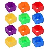 Gcerfby Aufbewahrung von Billardkreide, Kalksteinhalter, mehrfarbig, kompakt, tragbar, hochwertige Konstruktion, 2,5 x 1,8 cm, für Billard-Enthusiasten