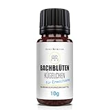 Saint Nutriton® Bachblüten Kügelchen für Erwachsene - Entspannung, Stressabbau, besser schlafen und mehr innere Ruhe – Natürliche Unterstützung für emotionales Gleichgewicht – 10g