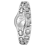 GOLDEN HOUR Armbanduhr Damen Kleine Ovale Klassische Analoges Quarzwerk Uhr Silber Damen Vintage Wasserdicht Modisch Lässig Damenuhr mit Edelstahlarmband für Frauen Mädchen