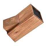 BESTYASH Holz Messerhalter aus Akazienholz Stabiles Aufbewahrungsregal für Küchenmesser Praktischer und Sicherer Cutter Organizer Multifunktional mit Steckplatzgestaltung für Haushalt und
