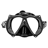 Aqua Lung TEKNIKA - Erwachsenen-Tauchmaske aus gehärtetem Glas, Stoßfester Rahmen, Einfaches Anpassen, Bequem, Passt sich allen Gesichtern an, Ideal zum Tauchen, Schnorcheln