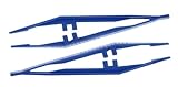 Pinzetten Pinzette Einmal- steril sterile Pinzetten Einmalpinzetten blau 100 Stück Original Tiga-Med Qualität