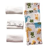 Baby-Body Extender, wiederverwendbare Verlängerung für Babywindeloveralls, 6 Stück, atmungsaktiv, für Kindergärten, Reisen, Eltern, den täglichen Gebrauch im Freien