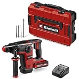 Einhell Professional Akku-Bohrhammer TP-HD 18/28 Li BL +4 (1x 3,0Ah+) Power X-Change (18 V, Brushless, 3 J, SDS-plus, 4 Funktionen, Zubehör, inkl. 3,0 Ah Plus Akku + Ladegerät)