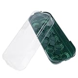 Anneome 5 Stück Teiliges Anzucht Transparentem Deckel Luftdichtes Keimgerät für Zimmergewächshaus Stabiles Pflanztablett zur Keimung und Aufzucht von Stecklingen für Gemüse und Kräuter zu