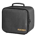 Aurzen Beamer Tasche Tragbare Projektortasche mit Zubehörtaschen, Projector Case, Aufbewahrungs- und Reiseetui - Kompatibel mit Aurzen EAZZE D1, D1 Pro, TMY, Epson, BenQ Projektoren (ca. 26x22x9 cm)