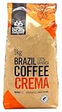 Coffee Bean Company Brazil Coffee Crema 100% Arabica ganze Bohne, 8er Pack (8 x 1000g)