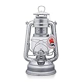 Feuerhand Sturmlaterne Baby Special 276 - Made in Germany seit 1893 - Petroleumlampe aus pulverbeschichtetem Stahl und bruchsicherem Glas - Zink
