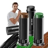 3 Stück Öl Creamy Blendable Stick,Ölbasierte Cremestifte, Ungiftige Schminkstifte für Gesicht & Körper, Bodypainting Farben für Halloween, Party, Cosplay, Face Paint (Schwarz,Braun,Grün)