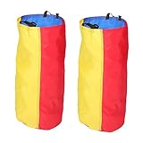 Warmhm 2 Stück Hüpfsack für Erwachsene Outdoor Rennsäcke für Spiele Partys und Aktivitäten im Freien für Geburtstagsfeiern und Familienveranstaltungen