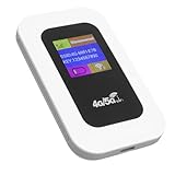 VBESTLIFE Tragbares WiFi -Hotspot -Gerät, 4G 5G LTE 300 Mbit/S WiFi Mobile Hotspot, Pocket SIM -Karten -Reise -Router -Support Bis zu 10 Benutzer