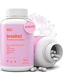 Myo & D-Chiro INOSITOL Komplex für Frauen mit VITEX (Sauzauslöser), Folsäure, Vitamin D3, Magnesium und Zink, Unterstützung für PCOS (PCOS), umfassendes Gleichgewicht bei Frauen, Fruchtbarkeit | 180