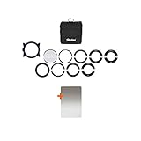 Rollei Mark II Filterhalter Starter Kit I Steckfiltersystem für 100mm Rechteckfilter, inkl Soft GND8 & CPL Filter, Objektivadapter 52 – 82mm, Filtertasche
