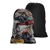 Wäschesäcke – 27,56 x 39,37 x 0,39 Zoll, schmutzige Wäschesäcke, atmungsaktives Netz mit Kordelzug | wiederverwendbar für empfindliche Wäscherei, Pullover, Dessous, Reisesocken