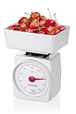 Tescoma Sharp Küchenwaage, Kunststoff, weiß, 2 kg