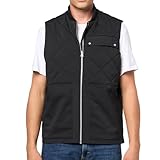 adidas Herren Go-to Steppweste DWR Full Zip Go To QUILITED DWR Full Zip Weste, Schwarz, XXL