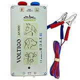 VOLTIGO AN 600 Weidezaungerät 230V/12V Mobiler Elektrozaun für Pferde, Hunde, Rinder, Geflügel inkl. Netzadapter, Akkukabel 10.000V