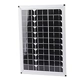 Leichtes Monokristallines Solarwartungskit mit Controller Zum Camping und Angeln