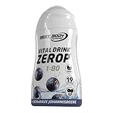 Best Body Nutrition Vital Drink ZEROP - Schwarze Johannisbeere, Original Getränkekonzentrat - Sirup - zuckerfrei, 1:80 ergibt 19 Portionen Fertiggetränk