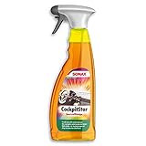 SONAX CockpitStar (750 ml) reinigt und pflegt alle Kunststoffteile im Auto, antistatisch und staubabweisend | Art-Nr. 02494000