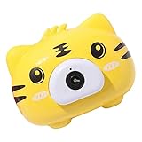 MILISTEN Tigerförmige Seifenblasenmaschine für Kreatives Badspielzeug Fördert Farberkennung und Spaß Beim Baden Knallige Farben Geeignet für Jungen und Mädchen Zufällige