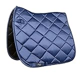 HKM 12545 Bergamo Schabracke dunkelblau Dressur
