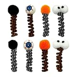 xowwyue Gothic Katzen Spielzeug,Interaktives Katzenjagdspielzeug Für Kätzchen - Interaktives Feder Spielzeug Verspielt Für Spielzeit Unterhaltung Kätzchen Training Begleiter Indoorspiel