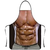 Newhope Grillschürze für Männer, Grillschürze für Männer Lustig Kochschürze MännerHumor Lustige Geschenke für Partykleidung Grillgeschenke, 80 x 60 cm