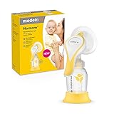 Medela Harmony Handmilchpumpe – Kompaktes Schweizer Design – Manuelle Milchpumpe mit PersonaFit Flex Brusthauben und 2-Phase-Expression-Technologie