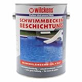 Wilckens Schwimmbecken-Beschichtung seidenglänzend, 2,5 l, Poolblau