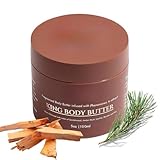 Körperbutter für Männer | Körperbutter mit natürlicher Duft, mit feuchtigkeitsspendender Spannung, 150 ml für Hände, Dusche, Badezimmer, Reisen und die tägliche Pflege. D