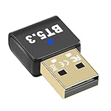 Hogvinnatil Wireless Dongle Receiver, USB -Sender Dongle Receiver,USB -Wireless -Adapter für PC | USB -Empfänger- und Transmitter -Netzwerkadapter für Tastaturkopfhörer -Lautsprecher Drucker