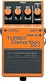 BOSS DS-2 Turbo Distortion Gitarren-Effektpedal, Klassische BOSS Distortion-Sounds mit zusätzlichen Turbo-Modi
