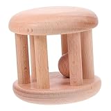 ERINGOGO Die Glocke Rütteln Rassel Rasselndes Rasselspielzeug Für Kleinkinder Interessantes Rasselspielzeug -handglocke- Rasselspielzeug Für Holz Rot