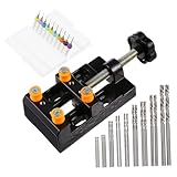HOLIDYOYO Teiliges Handbohr Für Schmuck Und Holzarbeiten Handbohrer Drehmaschine Twists Bohrkit Inklusive Hss Spiralbohrer Und Stabiler Halterung