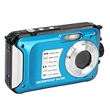 Unterwasserkamera, wasserdichte Kamera mit LCD-Display 1080P 30MP Digitalkamera Zum Schnorcheln und Camping