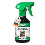 RepellShield® Natürliches Katzenabwehrspray -250ml- Katzenschreck Spray zum Katzen vertreiben & Anti Kratz Spray Katzen mit Geraniol - Ohne Flecken & Rückstände