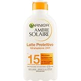 Körpersonnenschutz latte protettivo ultra-idratante ambre solaire spf15 200 ml