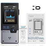 Geigerzähler,3 in 1 Kernstrahlungsdetektor GC-03 Multifunktions-Strahlungsdetektor 2,4-Zoll-Farbbildschirm 3 Modi, Echtzeit-Überwachung der Kernstrahlung,Elektrische Feldstärke,Magnetische Feldstärke