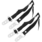 ANDRESLAD 2 Stück Teiliges Möbel kippsicherungsset aus Nylon mit Zinklegierung Schwere Anti Gurte für Schränke Tv möbel und Kindersicherung Wandanker für Sichere Möbelbefestigung