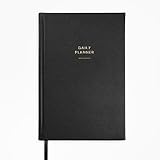 Dayla Studio Tagesplaner – Planer mit Produktivität, To-Do-Listen, Stundenplan, Notizen & Selbstpflege – Hardcover 22,2 x 14,6 cm – Premium 100 g/m² Papier – jederzeit starten, 6 Monate, undatiert
