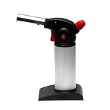 Lurch 10890 Butangasbrenner zum Flambieren, für Creme Brule, zum Kamin oder Grill anzünden, für Feuerwerk und mehr, Schwarz