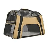 SYLGXH Katzentasche Tragbare Reisetasche For Ausflüge, Bichon-Bär-Tasche, Katzenrucksack, Katzen- Und Hunderucksack, Haustierausflug-Katzentasche Tragetasche für Katzen(Yellow,A)