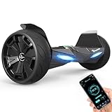 EVERCROSS 8,5' Hoverboards Offroad, All Terrain Hover Board, App-fähige Hoverboards mit Bluetooth, 4Ah verstärkte Batterie, Hover Boards für Kinder Jugendliche Erwachsene